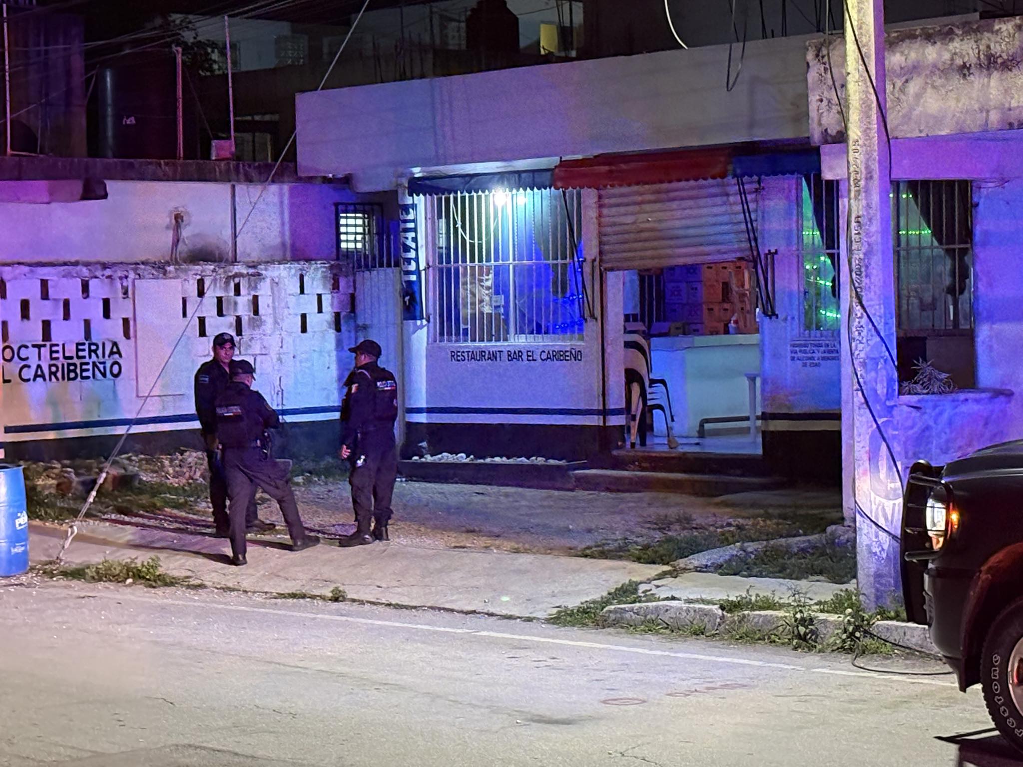 Disparos cerca del bar El Caribeño generan alerta