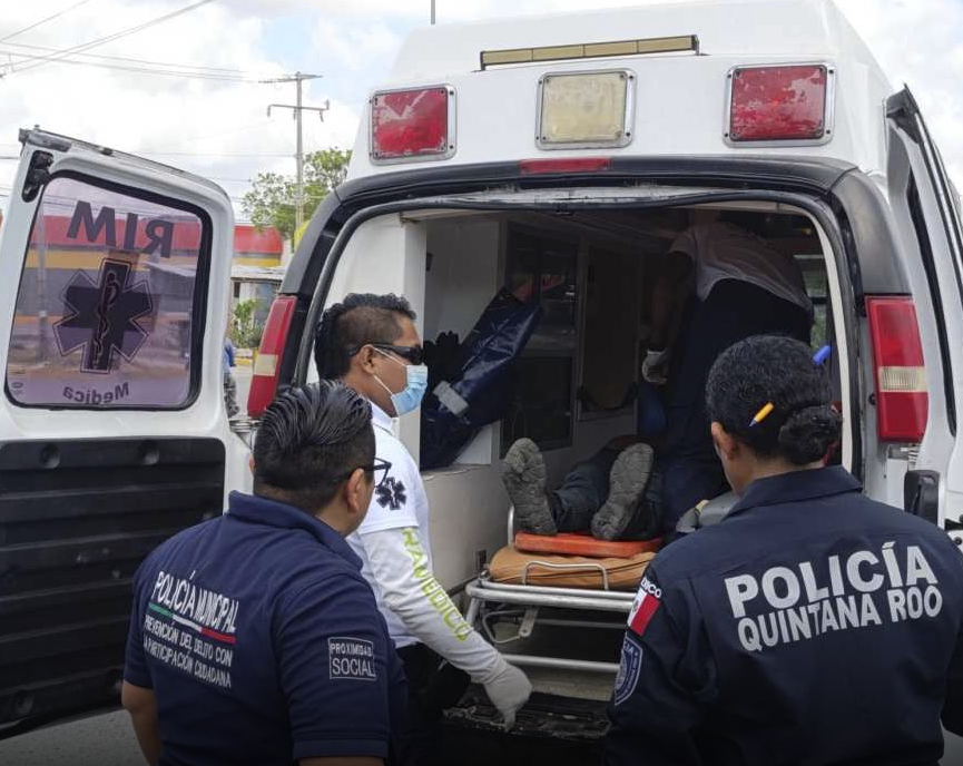 herido con machete por presuntos mototaxistas