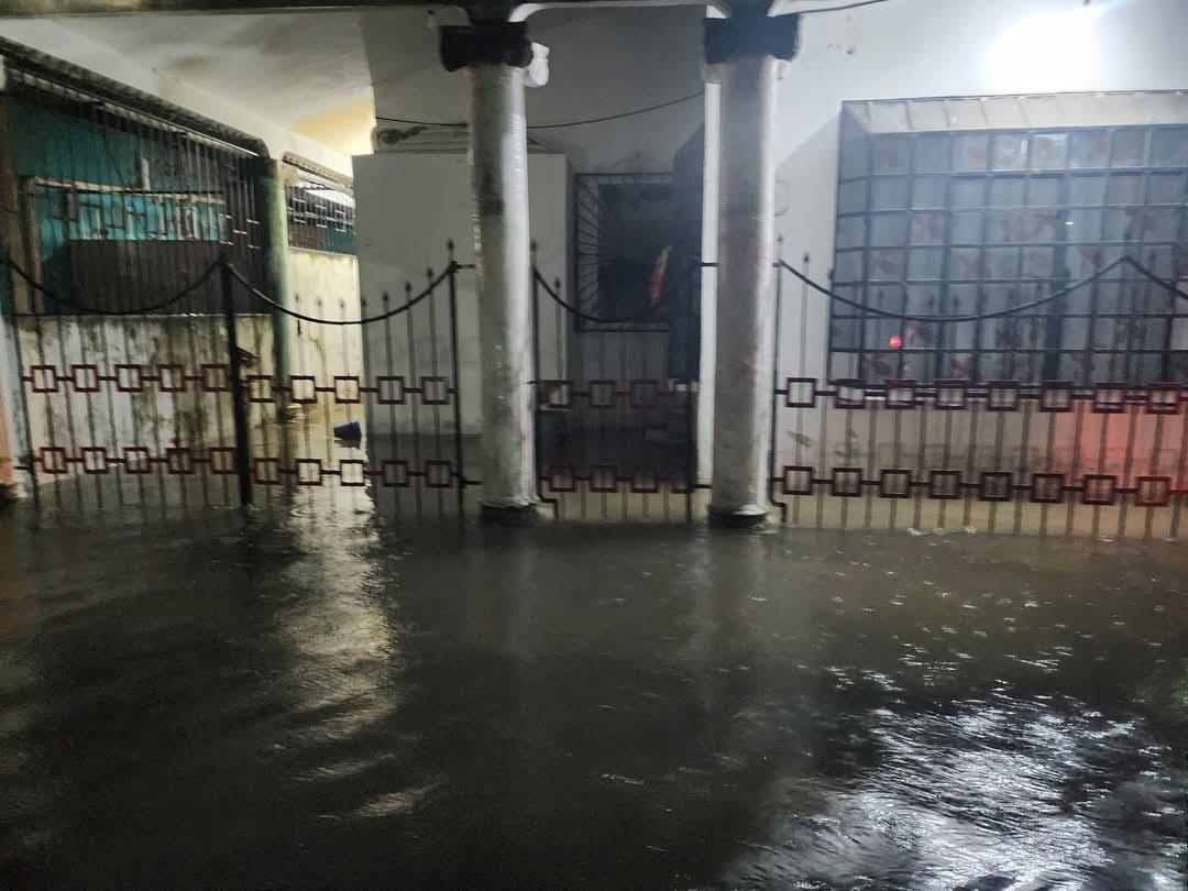 Intensas lluvias en Chetumal