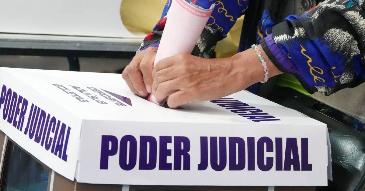 Sheinbaum llama éxito la elección judicial