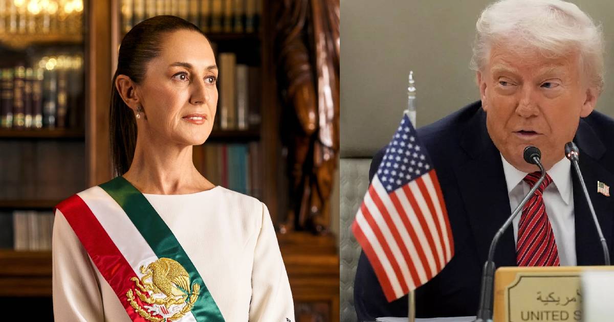 Reunión Sheinbaum y Trump en cumbre