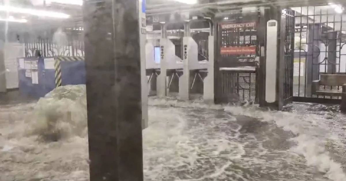 Fuertes lluvias entre Virginia y Nueva York causan caos